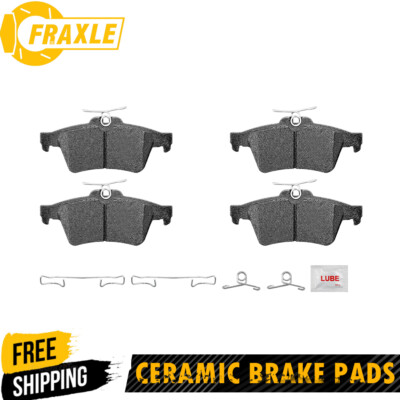 Rear Ceramic Brake Pads For Escape Focus Mazda 3 Sport 5 Saab 9-3X Jaguar XF XJ