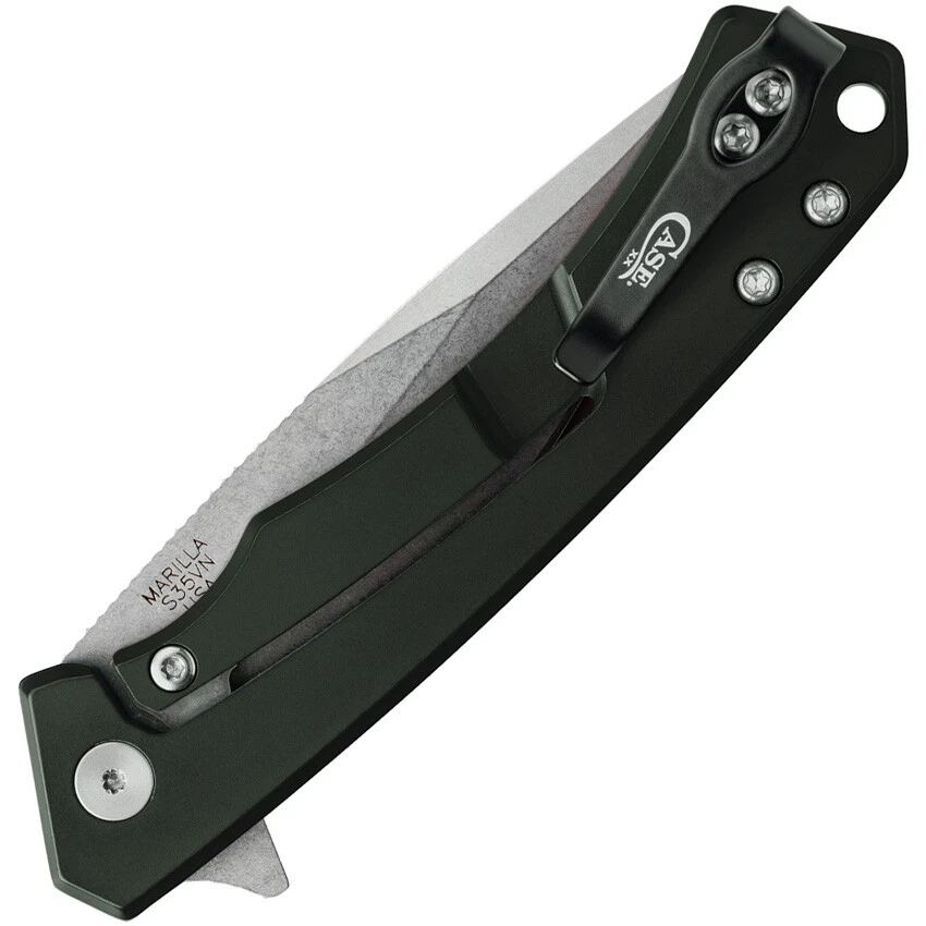 Case Cutlery Marilla Framelock Green Aluminum & G10 Folding S35VN Knife 25883 - Image 2 of 4