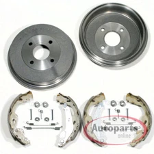 Bremstrommeln Ø 200 mm + Bremsbacken Zubehör Satz hinten passend für Toyota Aygo