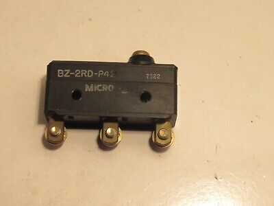 Lot of 2 250 or 480 VAC Micro Switch BZ-2RS-A2 15A 125