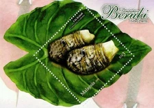 *FREE SHIP Malaysia Tuber Plants 2009 Leaf Food Vegetables (ms) MNH 
