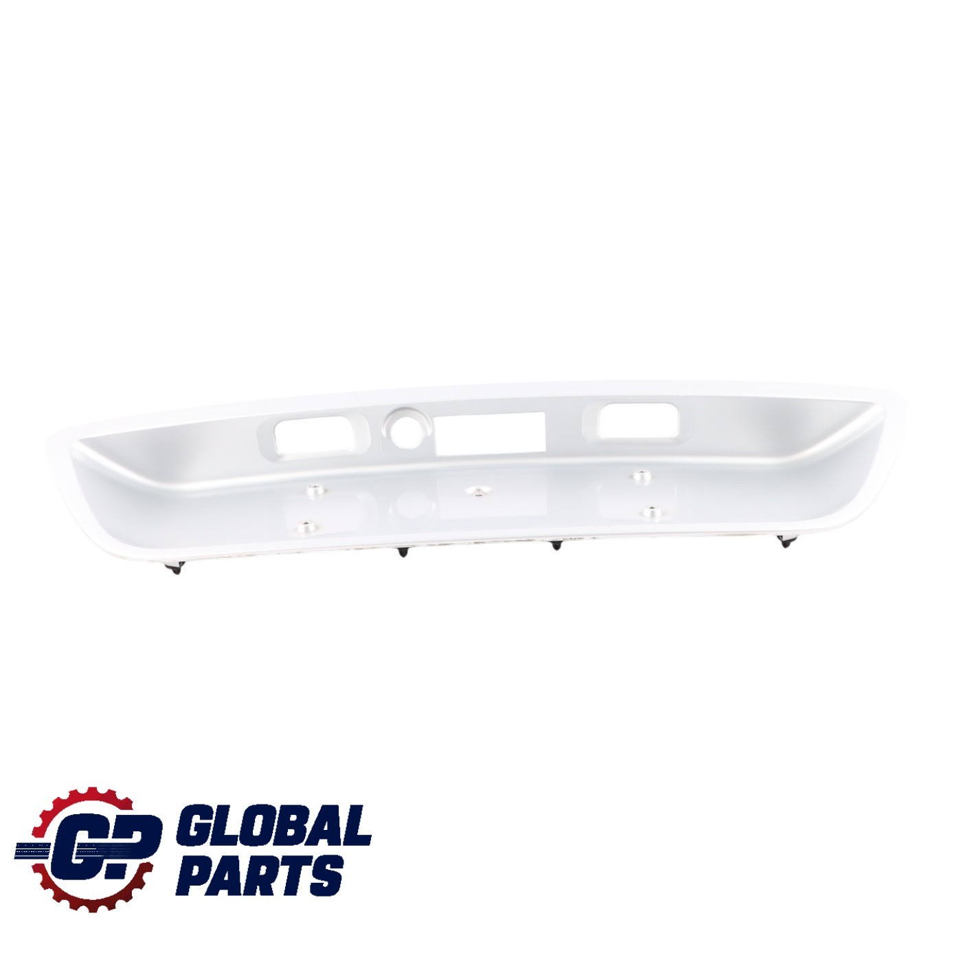 Mercedes W203 Portatarga Posteriore Del Bagagliaio Argento Brillante - 744