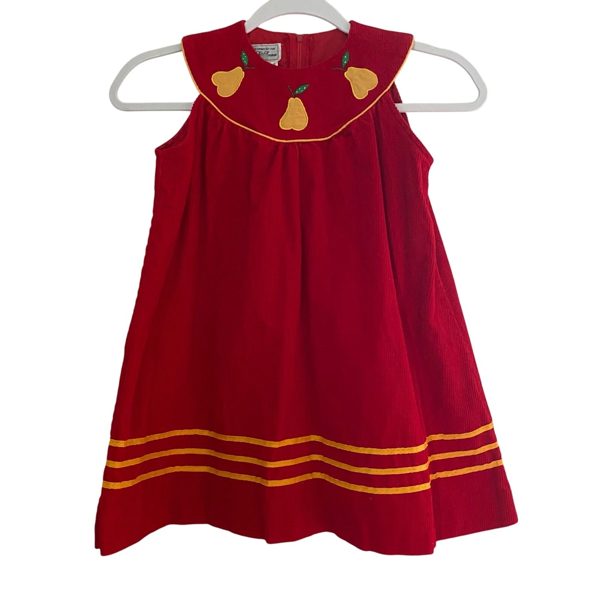 Red Corduroy Dresses for Girls for sale | eBay
