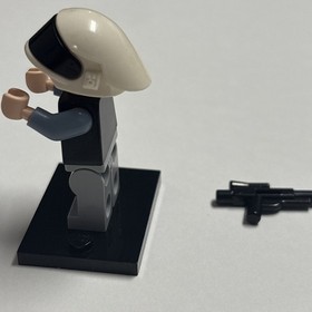 Rebel Fleet Trooper grin plain vest Episode 4 Star Wars Lego Minifigure 75011