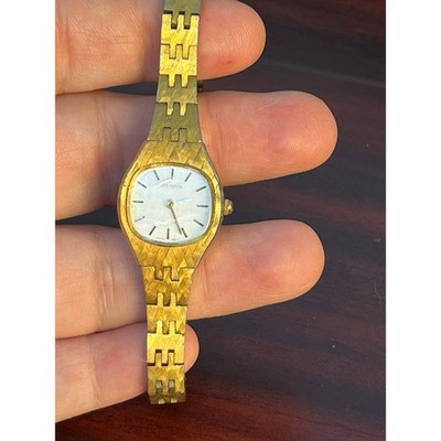 VTG Advance Quartz Women's Wristwatch Gold Tone Y120A Untested
