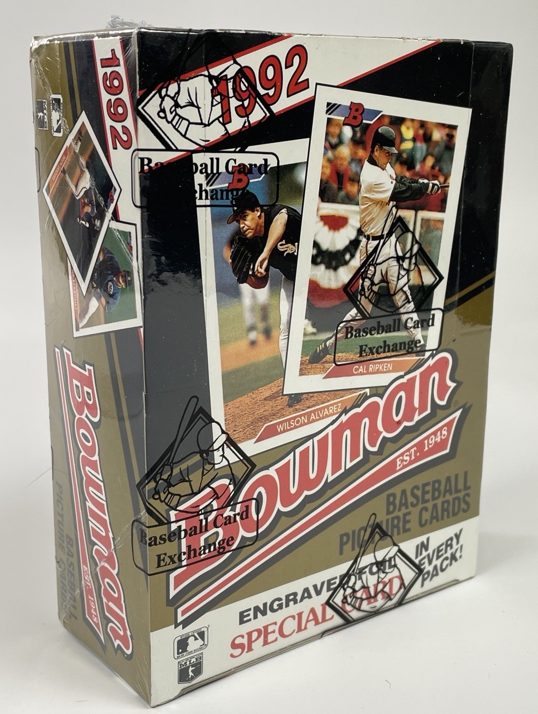 1992 Bowman Baseball wax box