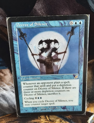 Decree of Silence - Scourge - MTG - Magic the Gathering - HP