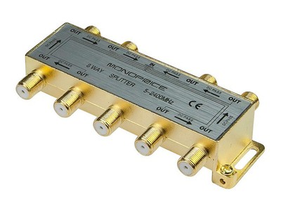 Monoprice 8-Way Coaxial Splitter