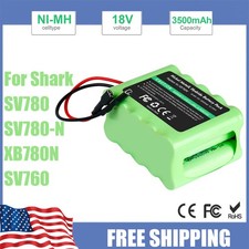 18V 3500mAh Battery For Shark SV780 SV780-N XB780N SV760 Series Vacuum Cleaner