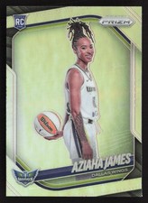 2025 WNBA Panini Prizm - Aziaha James Variant [Silver Prizm] #141 (RC)