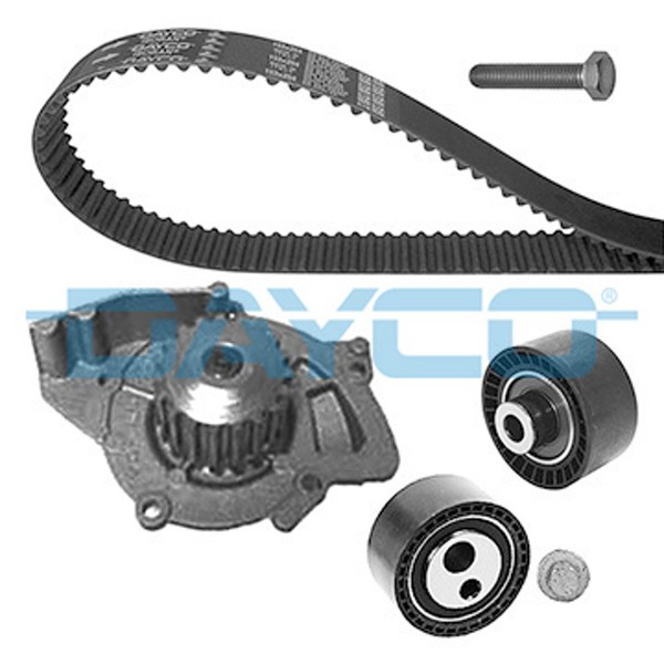 Wasserpumpe + Zahnriemensatz KTBWP2930 FüR CitroËN C5 Peugeot 406 807 C8 607 9D-image