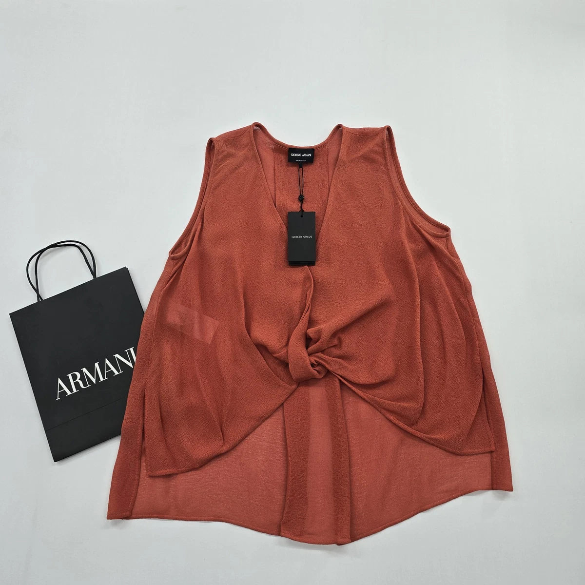 Giorgio Armani Silk Tank Tops for Women for sale | eBay