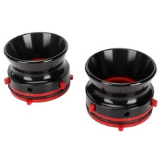 1-Pair NAB Hub Adapters Polished Aluminum Reel To Reel Tape Opener For