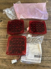 Lot Of 3 Nos Transpec Tr4260 Led School Bus Stop Arm Lamp Lights 4260 New