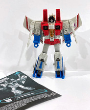 Transformers Earthrise War For Cybertron Voyager Class Starscream WFC-E9