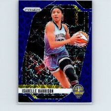 2024 Panini Prizm WNBA Isabelle Harrison #6 Blue Velocity Prizm Chicago Sky