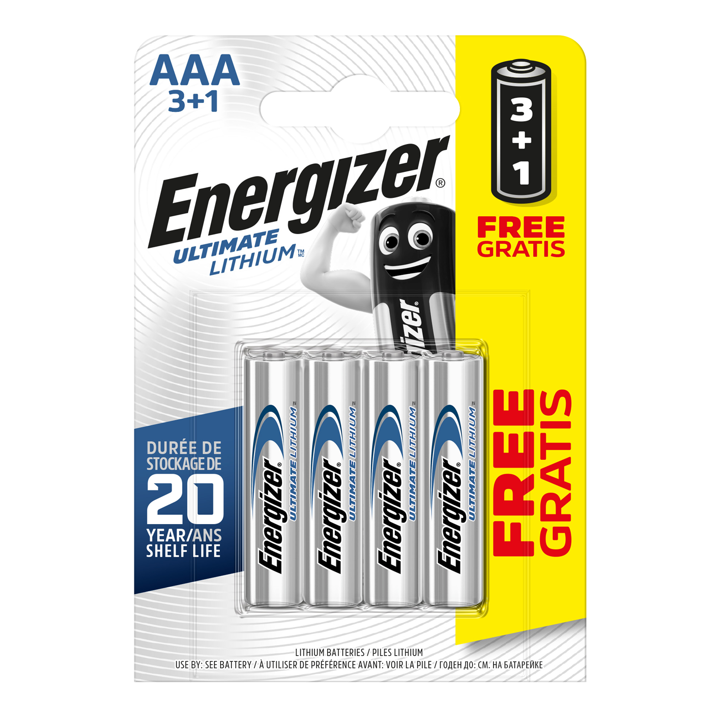 8x Energizer Ultimate AAA Lithium Ultra Batteries LR3 L92 for digital cameras - Image 6