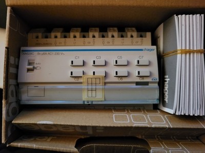 HAGER TXA628C KNX ROLLLADEN- JALOUSIEAKTOR 8-FACH Neu in OVP