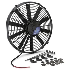 Proform 67036 16in Electric Cooling Fan 3400 CFM Puller 12V Straight Blade