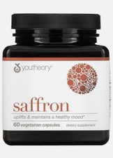 Saffron, 60 Vegetarian Capsules Youtheory Ships Immediately