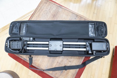 Edelkrone motorized slider + head + focus motor, Anton Bauer plate & Case