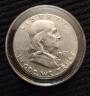 1963-P Franklin Half Dollar - Circulated - 90% Silver -
