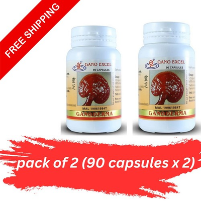 #ad 2x Gano Excel Ganoderma Excellium 90 capsules $79.90