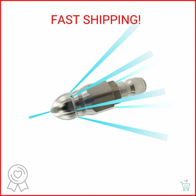 #ad Sewer Jetter NozzleStainless SteelPressure Washer Drain Jetter Hose Nozzle wi $13.06