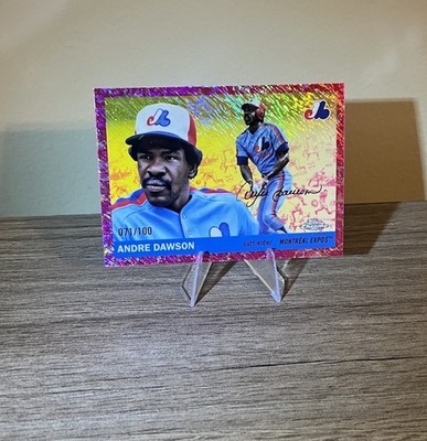 2025 Topps Platinum Anniversary - Andre Dawson #425 Pink Shimmer /100