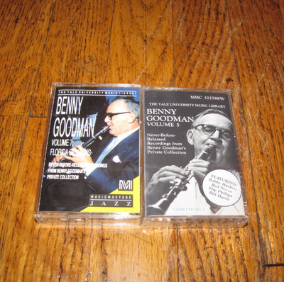 BENNY GOODMAN - COLLECTION OF BENNY GOODMAN - CASSETTE TAPES LOT OF 2