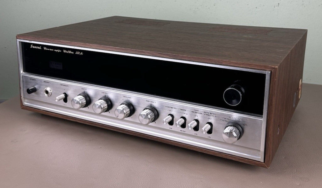 SANSUI 350A STEREO RECEIVER 