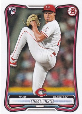 CHASE BURNS BOWMAN ROOKIE CARD RC CINCINNATI REDS #3 2026 26