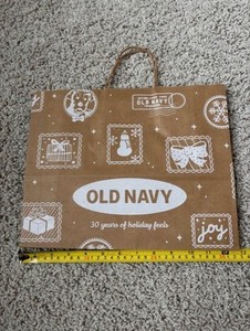 Old Navy Medium Paper Tote Bag