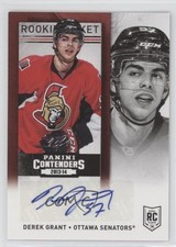 2013-14 Panini Playoff Contenders Rookie Ticket Derek Grant #281 Auto 0a1