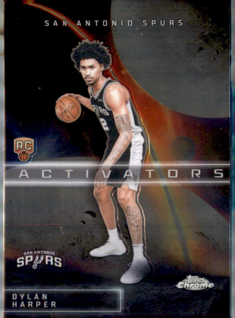 2025-26 Topps Chrome #AC-12 Dylan Harper Activators