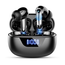 Wireless Earbuds Bluetooth 5.3 Headphones 48H Stereo Earphones in E... Fast Ship