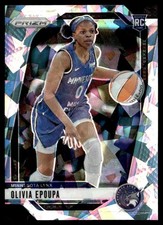 2024-25 Prizm Silver Ice Prizms WNBA Olivia Epoupa Rookie Minnesota Lynx #95
