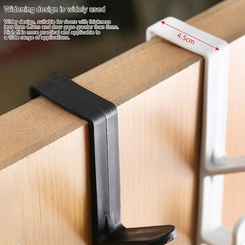 Over The Door Hook Behind Door Without Drilling Hook Bedroom Clothing Home Lot