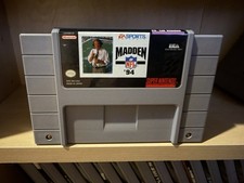 “Madden 94” NFL Football - Super Nintendo SNES Video Game