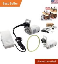 Universal Sewing Machine Motor Kit - 110V, 100W with Foot Pedal  Belt