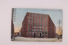 Lynn Shoe Factory Lynn MA 1909 Divided Back Postcard T W Rogers