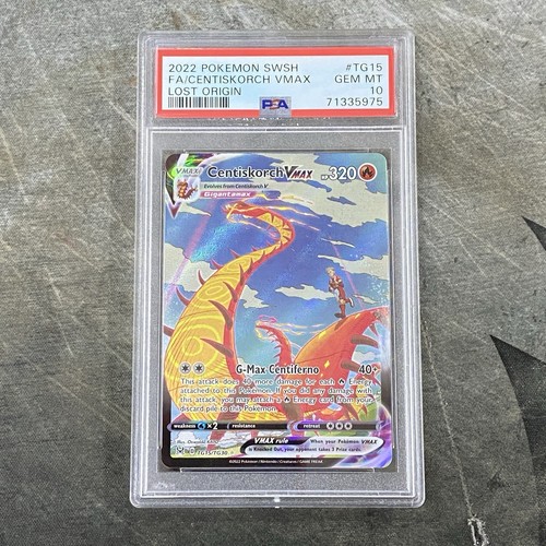 Centiskorch VMAX graded PSA 10 for sale on eBay