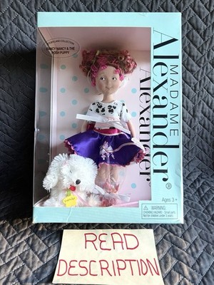 NEW Madame Alexander Fancy Nancy & The Posh Puppy Doll Storyland Collection