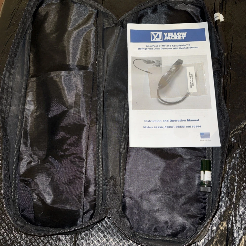 Detector de fugas Accuprobe II chaqueta amarilla Foto 3 de 4