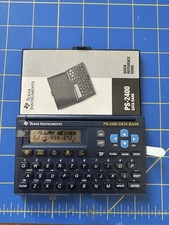 Texas Instruments PS-2400 Data Bank PDA New Vintage 1992 Electronic