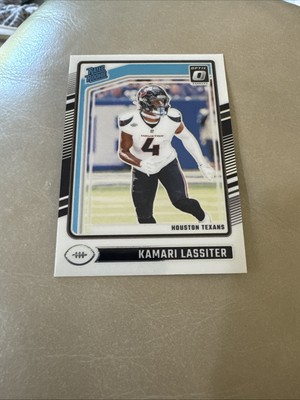 2024 Donruss Optic Kamari Lassiter Rated Rookie Houston Texans #261