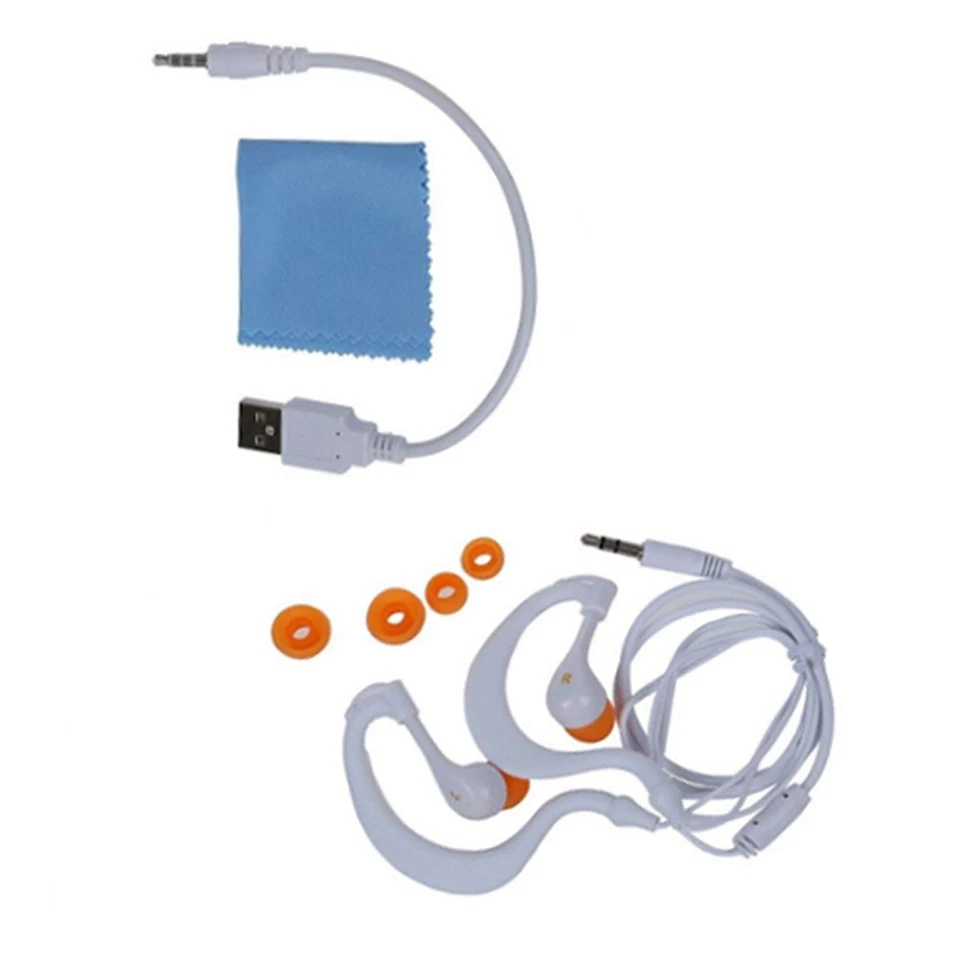 1X(Wasserdichter IPX8-Clip-MP3-Player FM-Radio Stereo-Sound Schwimmen Tauch8102 - Bild 4 von 4