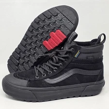 Vans MTE skate hi Waterproof Skate Black Men's Size 6.5 Sneakers VN000CVTBKA