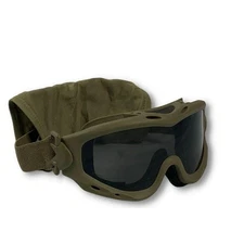 USGI Wiley X Spear Goggles with Cover Smoke Lens Coyote Color