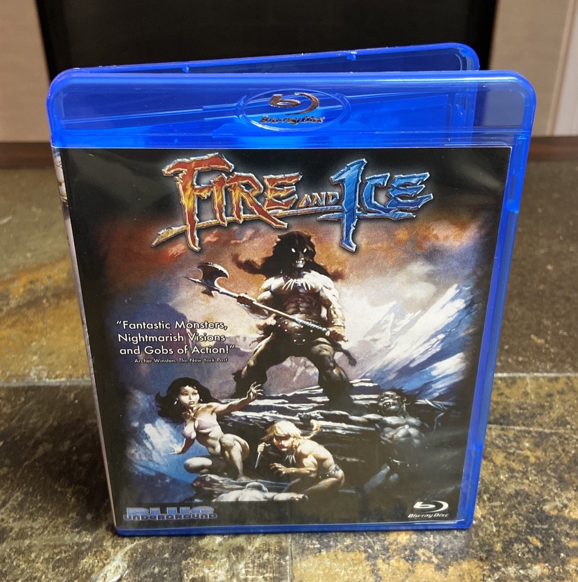 Fire and Ice [1983 RELEASE] (Blu-ray, 2009, Ralph Bakshi